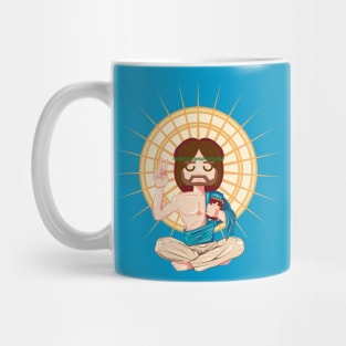 love and jesus Mug